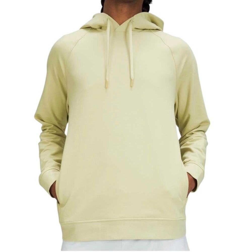 Lululemon City Sweat Pullover Hoodie Mens XL Dew Green French Terry Sweatshirt - Picture 3 of 8